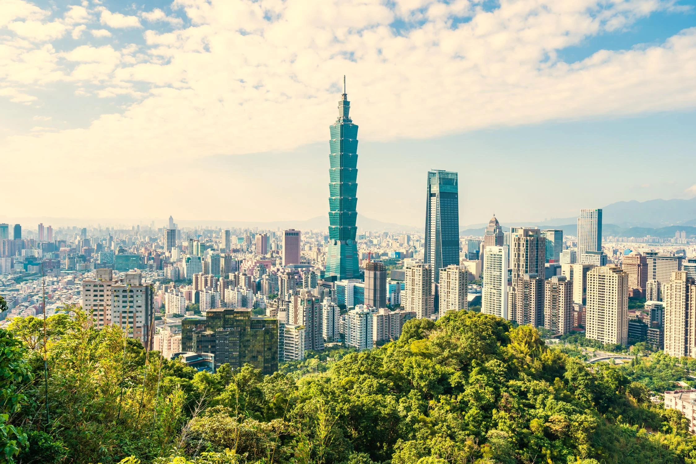 台北城市天際線，象徵給力從台灣出發